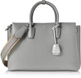 Thumbnail for your product : MCM Milla Ash Grey Leather Large Tote Bag