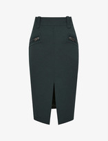 Thumbnail for your product : Reiss Kassidy wool-blend midi skirt