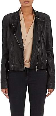 L'Agence Women's Devon Leather Moto Jacket