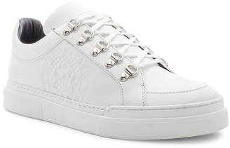 Balmain Leather Coral Low Sneakers