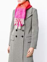 Thumbnail for your product : Burberry Two-tone Mohair Wool Scarf