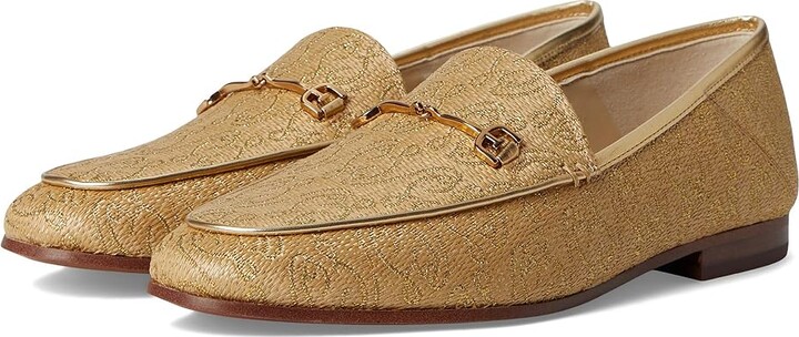Sam Edelman Loraine Women's Dress Sandals Natural : 10 M, Leather/Textile