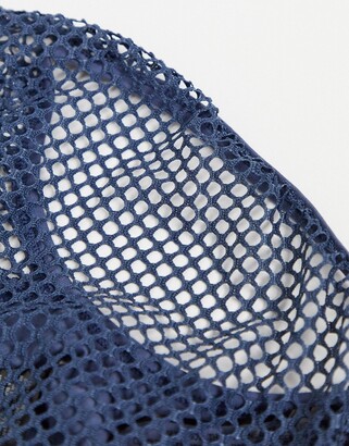 ASOS DESIGN briefs in blue mesh