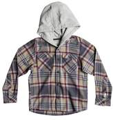 Thumbnail for your product : Quiksilver Hooded Plaid Flannel Shirt