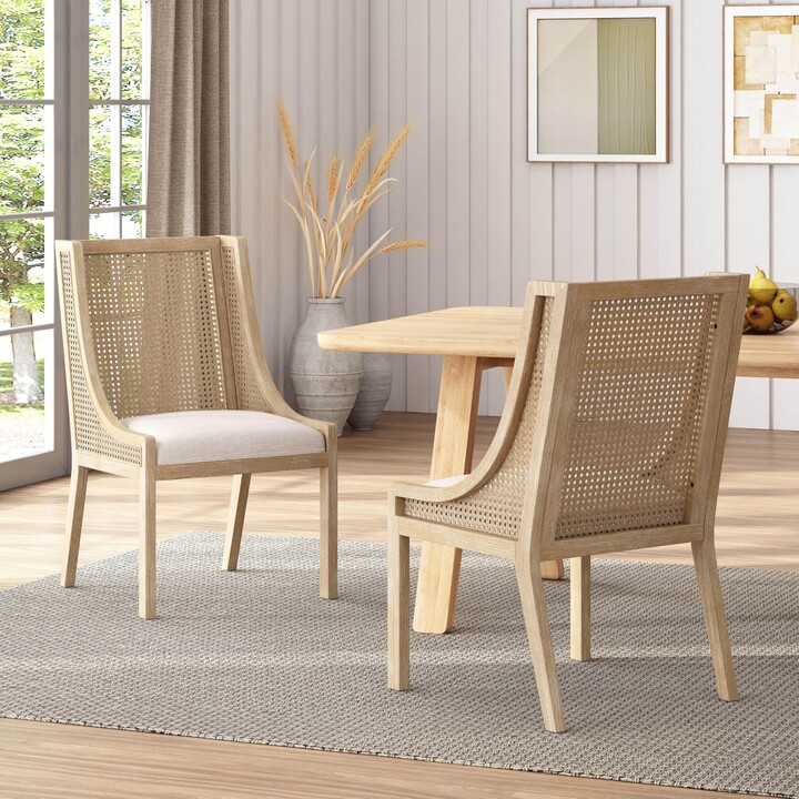 Christopher Knight Home Yone Dining Chairs Set of 2