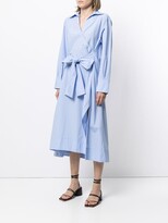 Thumbnail for your product : Eudon Choi Tie-Waist Shirt Dress