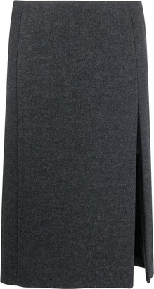 we11done Wool-Blend Pencil Skirt