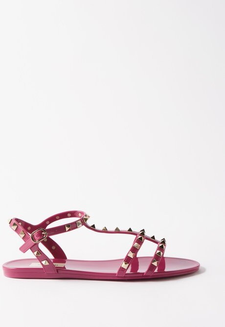 Valentino Jelly Sandals | Shop the world's largest collection of fashion |  ShopStyle