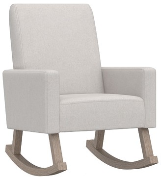pottery barn radcliffe rocking chair & ottoman
