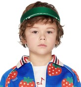 Thumbnail for your product : Gucci Kids Green Waldo Visor