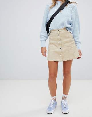 Monki A-line Mini Skirt