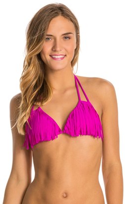 O'Neill Swimwear Solid Fringe Triangle Bikini Top 8113308