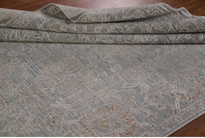 Bloomsbury Market Carved Floral Traditional Living Room Area Rug 6x9