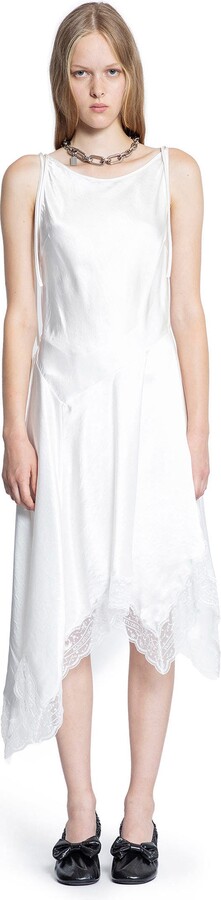 Acne Studios Satin Lace Dress