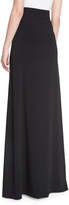 Thumbnail for your product : Cushnie High-Waist Front-Slit Maxi Skirt, Black