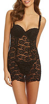 Thumbnail for your product : Cassandra Rachel Stretch Lace Push-Up Babydoll Set
