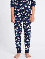 Thumbnail for your product : Marks and Spencer All Over Print Cotton Pyjamas with Stretch (1-16 Years)