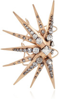 Thumbnail for your product : Swarovski VICKISARGE Burma rose gold-plated crystal cuff