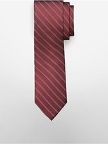 Thumbnail for your product : Calvin Klein Steel Classics Striped Silk Tie