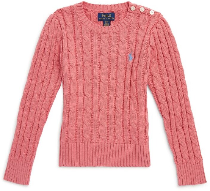 Ralph Lauren Kids Cable Knit Sweater (5-7 Years) - ShopStyle