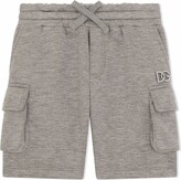 Thumbnail for your product : Dolce & Gabbana Children Embroidered Logo Shorts