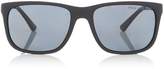 Thumbnail for your product : Polo Ralph Lauren Men`s polar grey rectangular sunglasses