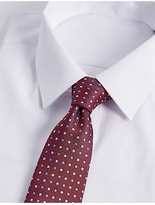 Thumbnail for your product : M&S Collection Pure Silk Spotted Tie