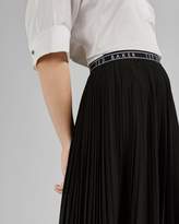 Thumbnail for your product : Ted Baker Colour Block Pleated Midi Skirt