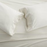 Thumbnail for your product : Crate & Barrel Grace Ecru Sheets and Pillow Cases