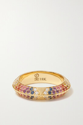 Harwell Godfrey 18-karat Gold, Sapphire And Diamond Ring