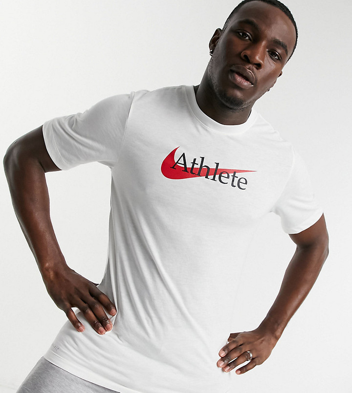 Nike Training Tall Athlete t-shirt in white - ShopStyle