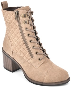 fynndelle lace up booties