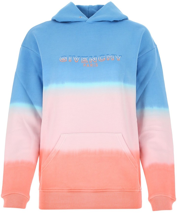 givenchy faded logo hoodie