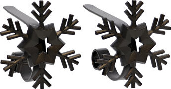 Haute Decor Snowflake Stocking Holder