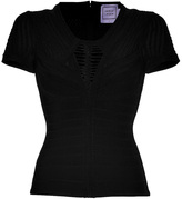 Thumbnail for your product : Herve Leger Bandage Top with Pointelle Knit