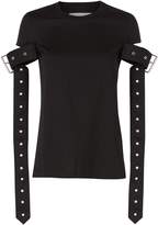 Thumbnail for your product : Marques Almeida Belt Sleeve Black T-Shirt
