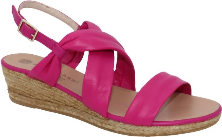Eric Michael Women's Coco Sandal In Fuxia