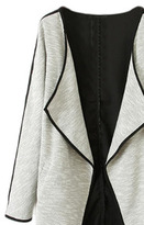 Thumbnail for your product : Open Front Sheer Grey Coat
