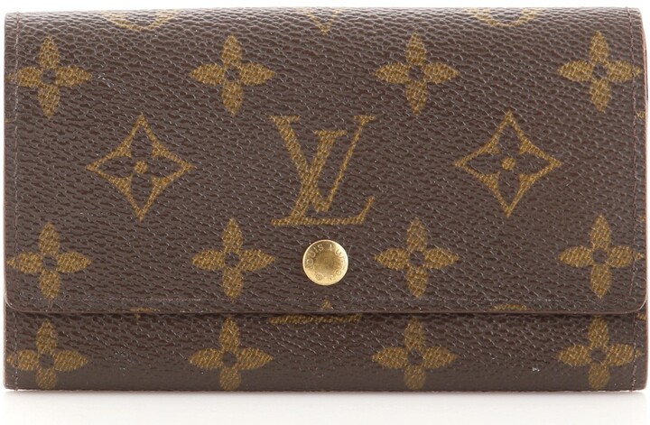 Louis Vuitton Monogram Porte Monnaie Tresor Wallet