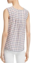 Thumbnail for your product : Joie Cadelle Pleated Plaid Top