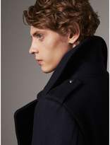 Thumbnail for your product : Burberry Detachable Mink Collar Wool Greatcoat
