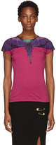 Thumbnail for your product : Marcelo Burlon County of Milan Pink Wings Spray T-Shirt
