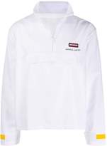 Thumbnail for your product : Andrea Crews logo zip up jacket