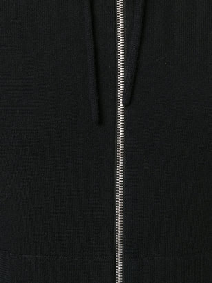 Joseph zipper hooded sweater
