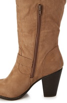Thumbnail for your product : Forever 21 Faux Suede Knee-High Boots