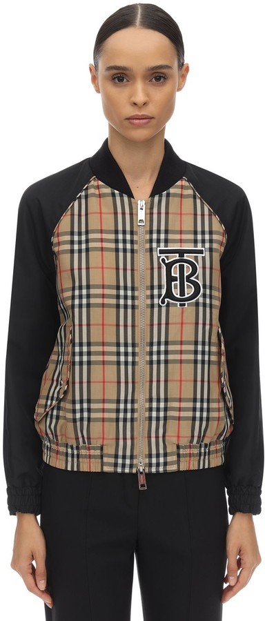 burberry nylon bomber jacket