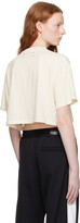 Thumbnail for your product : Amiri Off-White Cropped T-Shirt