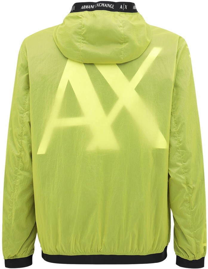 armani exchange green jacket