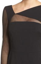 Thumbnail for your product : Vera Wang Women's Ilusion Inset Gown