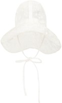 Thumbnail for your product : Maison Michel Julienne Embroidered Waterproof Pvc Hat